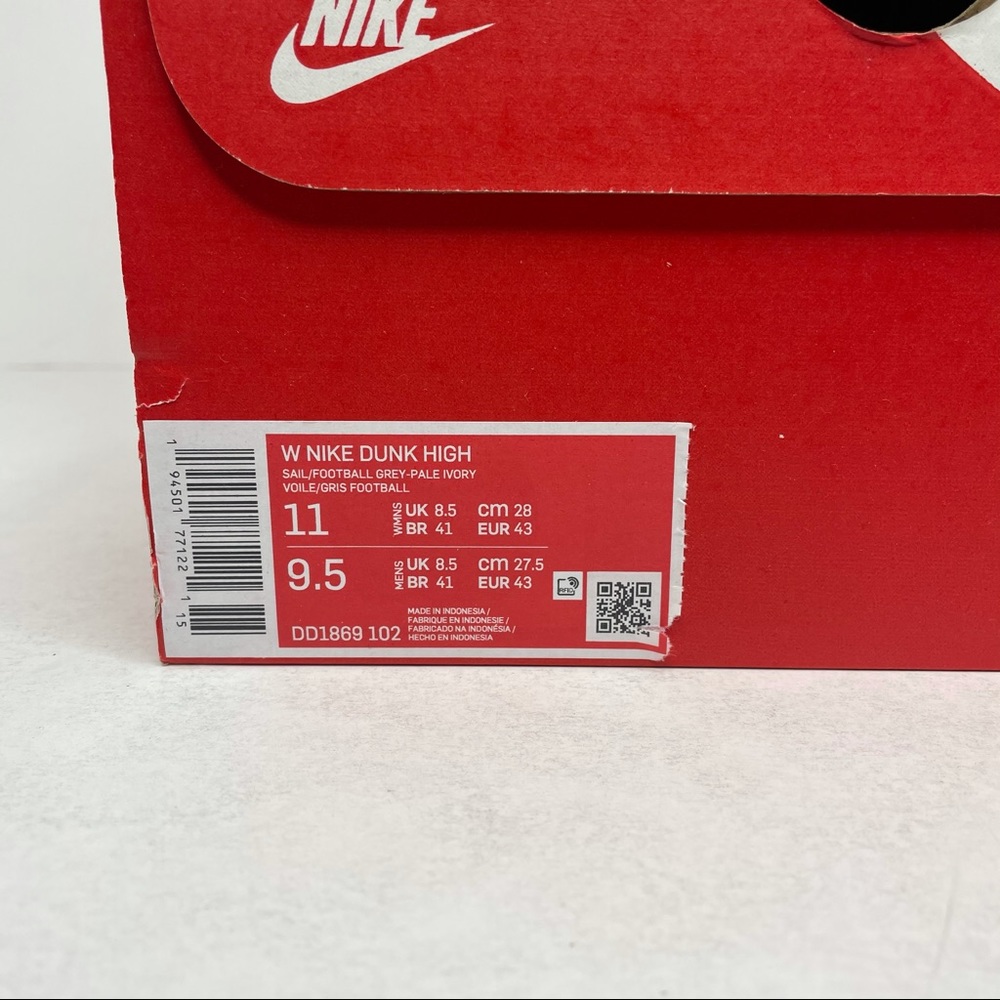 Nike Dunk High WMNS “Football Green” NEW - Picture 7 of 7